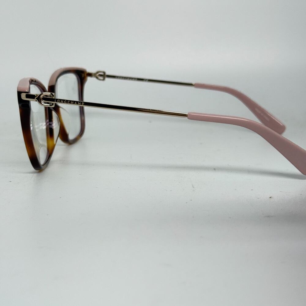 Longchamp LO‎ 2676 226 Havana & Pink Eyeglasses 52/16/140 20062 - Picture 2 of 7
